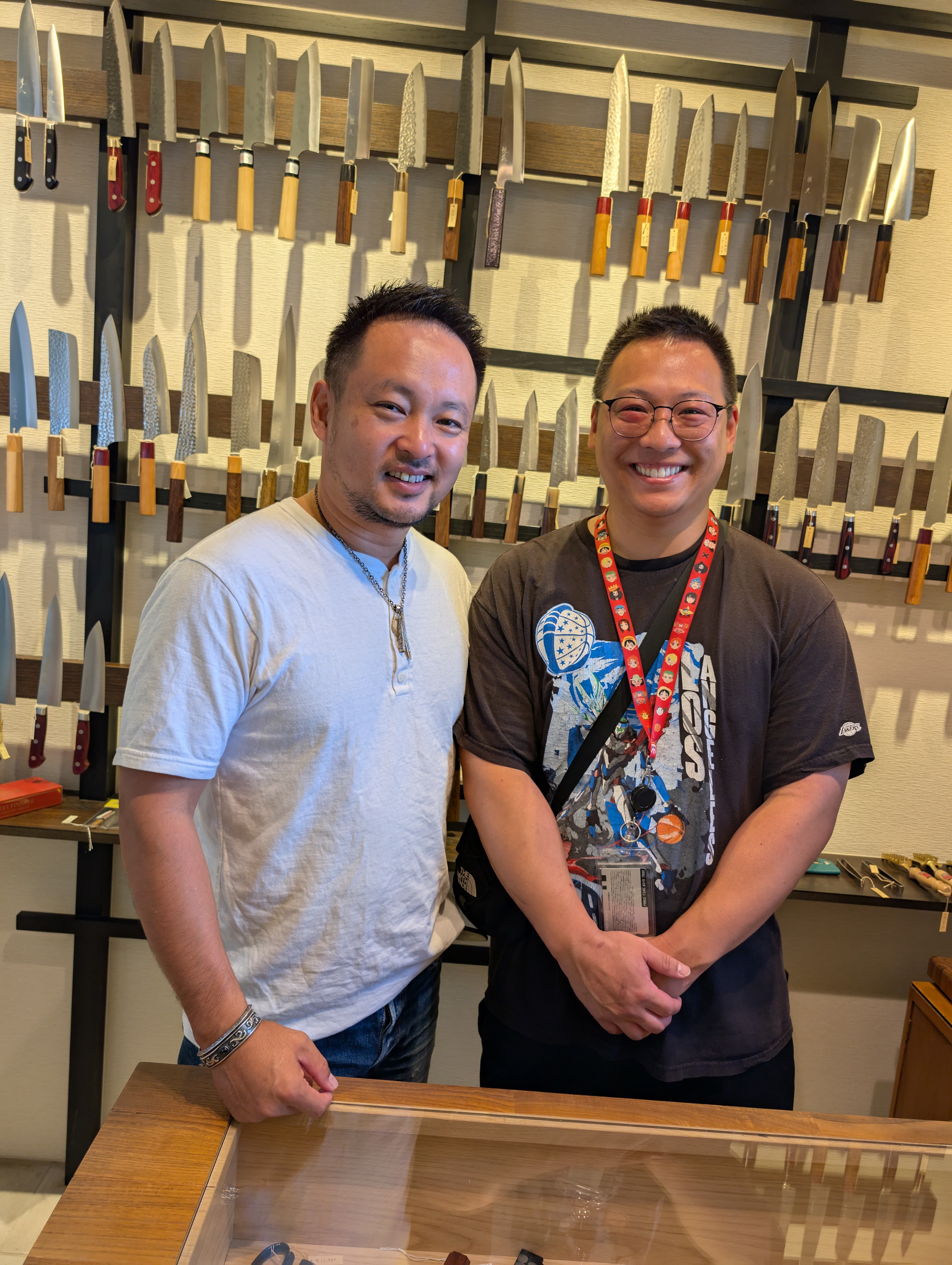 Shibata San - Owner of Knife Gallery