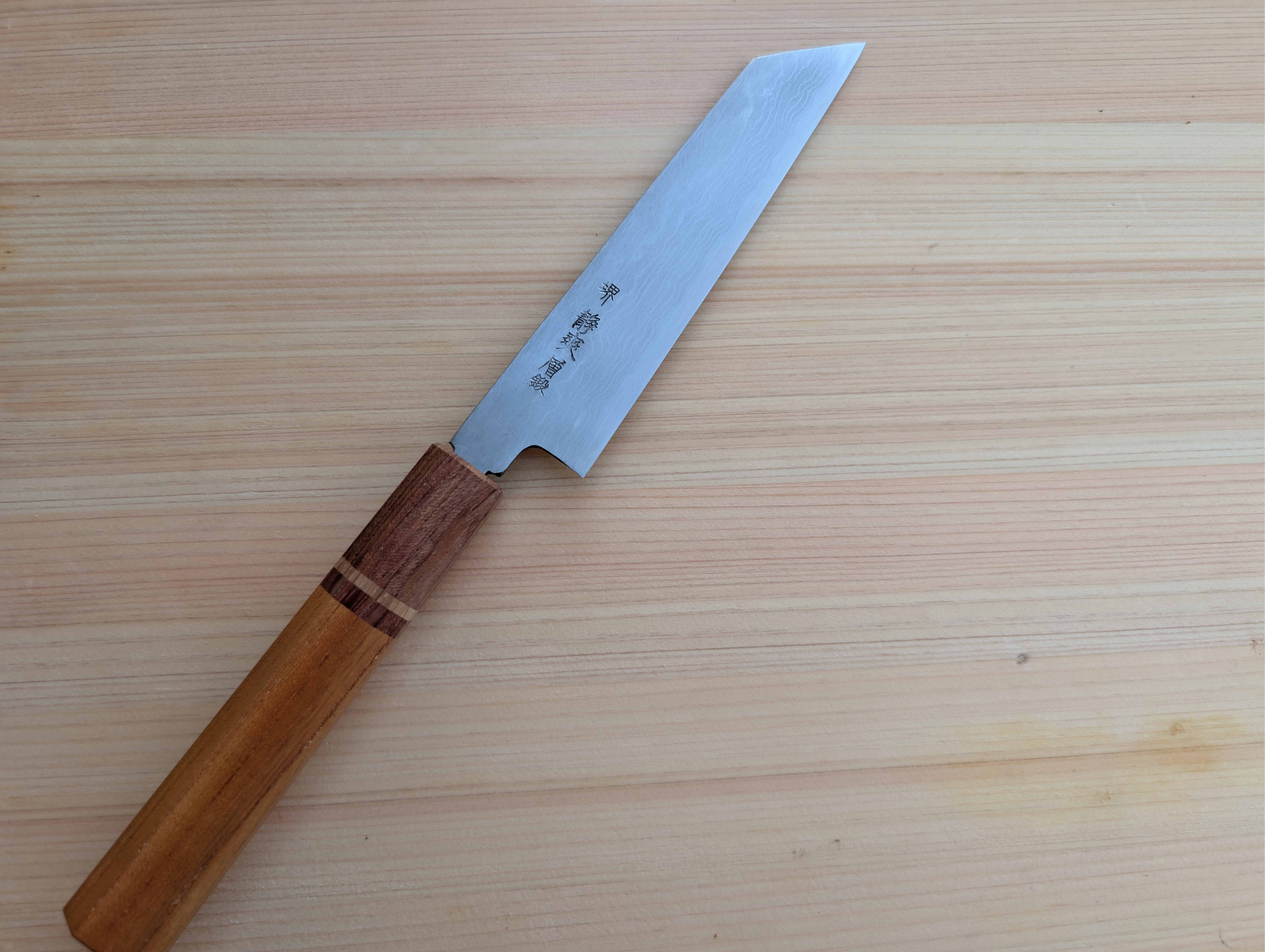 Enami Cutlery Damascus Kiritsuke Petty thumbnail 1