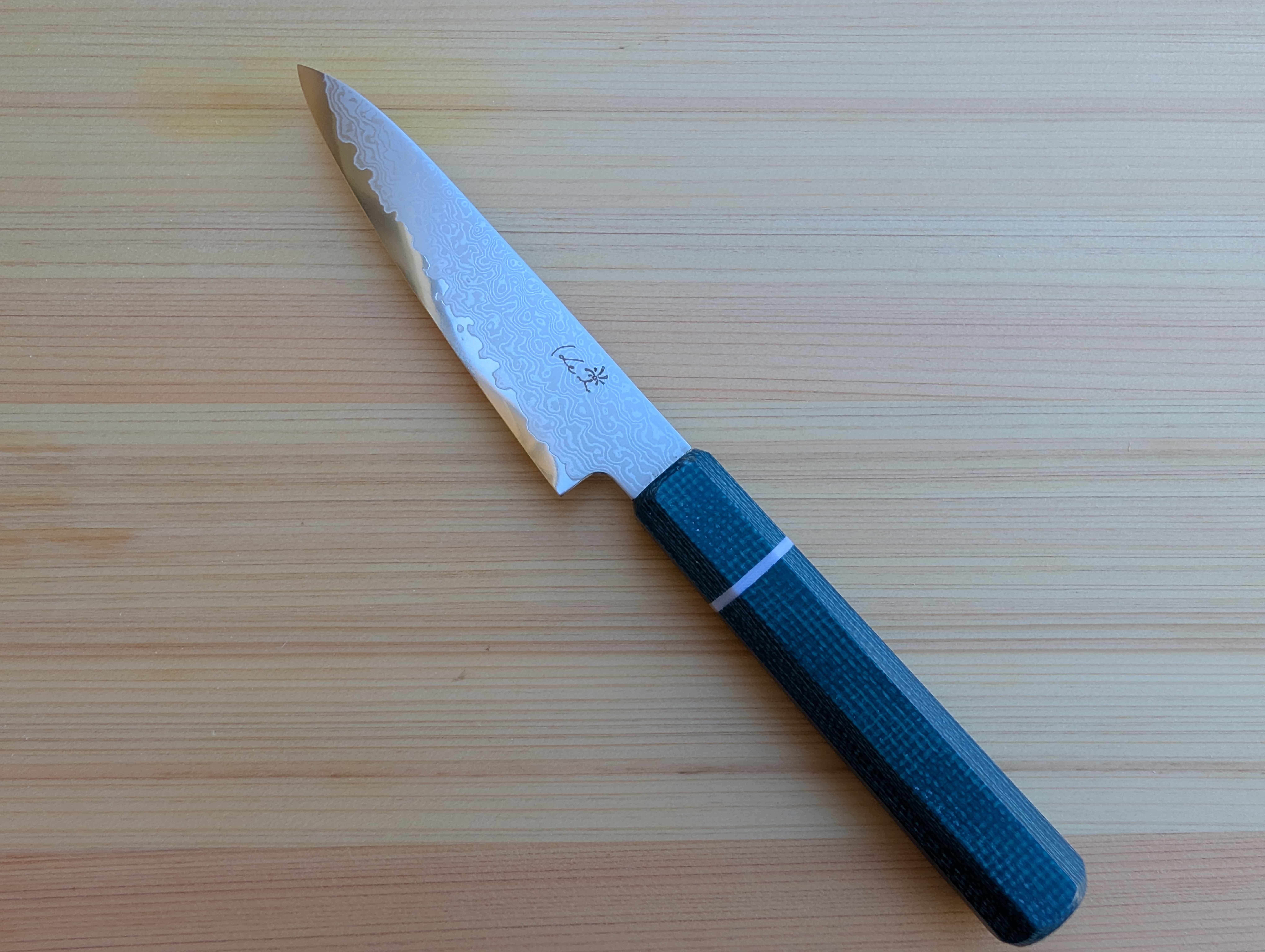 San-etsu Hamono Damascus Petty  thumbnail 1